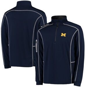 Columbia‎ Men's Michigan Wolverines Navy Performance Jacket size XL